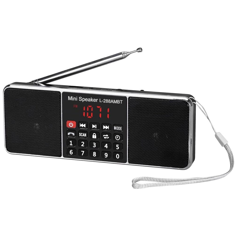 Bluetooth Super Bass Speaker SD/TF MP3 Player AM/FM Radio